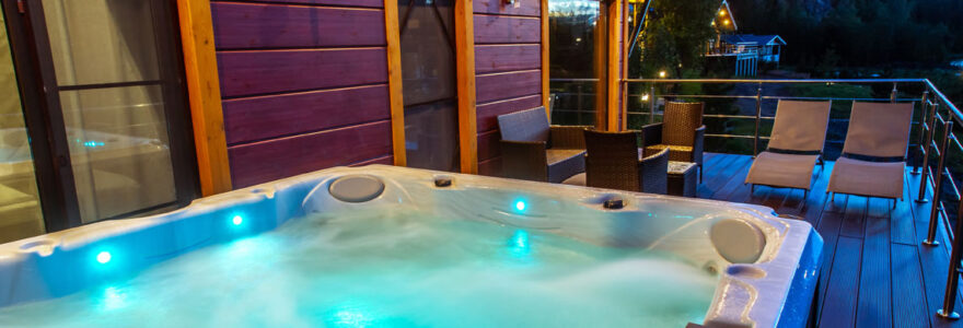 chalet avec spa