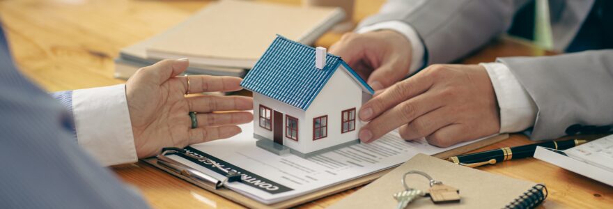 agence immobilière.